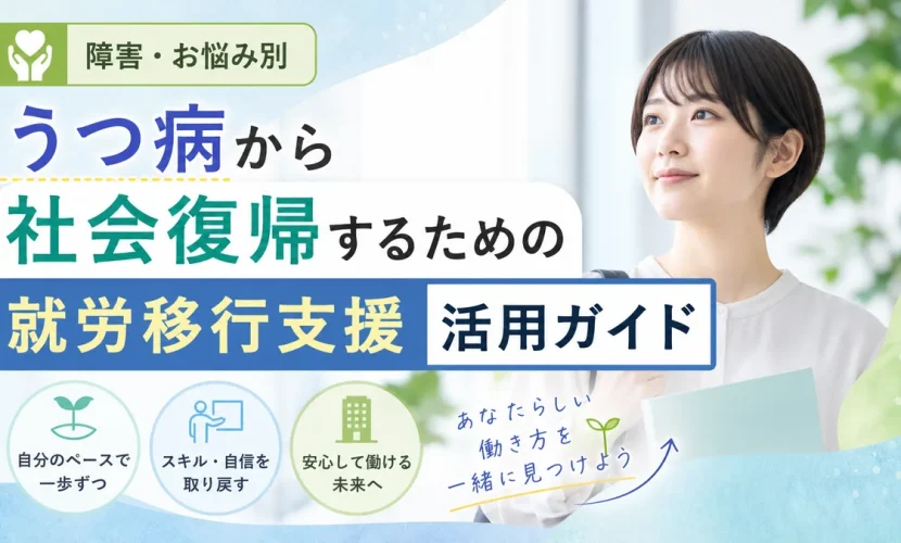 うつ病から社会復帰するための就労移行支援活用ガイド